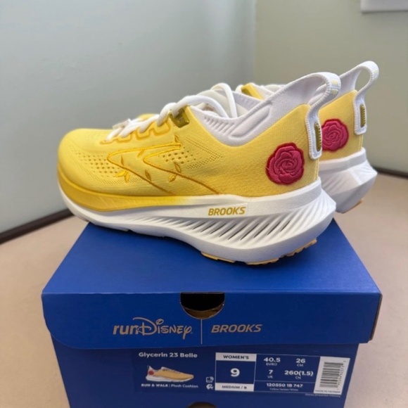 Brooks Shoes - RunDisney Exclusive  Brooks Glycerin 23 Belle sz 9 shoe NWB